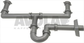 SIPHON FÜR WASCHBECKEN ø 2