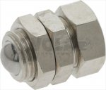 TÜRSCHNAPPER VERNICKELT ø 13x24 mm