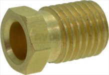 MUTTER FÜR THERMOELEM. KUPPLUNG M6x0,75