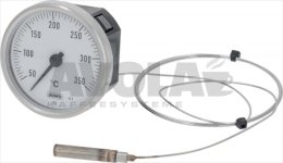 FERNTHERMOMETER WEISS ø 52 mm 50-350°C