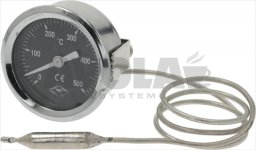 TELETHERMOMETER SCWHARZ ø 60 mm 0-500°C