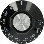 DREHKNOPF SCHWARZ ø 50 mm 50-500°C