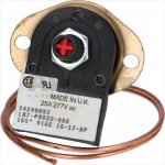 THERMOSTAT 2-POLIG 165°C