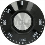 DREHKNOPF SCHWARZ ø 50 mm 50-300°C