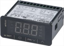 THERMOSTAT EVK412 12/24V -100/800°C