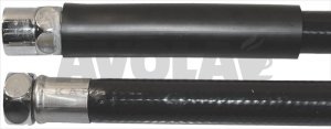 DUSCHENSCHLAUCH SCHWARZ ø 1/2
