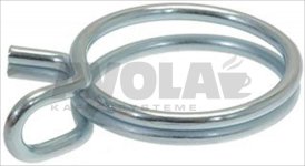 SCHLAUCHSCHELLE DOPPELT 34,6-36,4