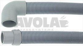 ABLAUFSCHLAUCH ø 28x1500 mm