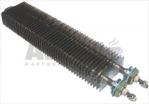 GERIPPTE HEIZKÖRPER 1250W 230V