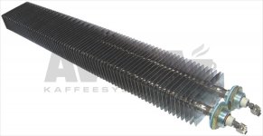 GERIPPTE HEIZKÖRPER 2000W 400V