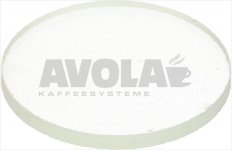 LAMPENFASSUNGSGLAS FÜR OFEN ø 44 mm