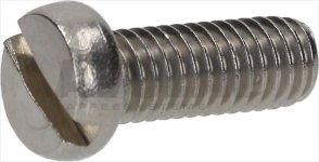 SCHLITZSCHRAUBE M6x16 mm