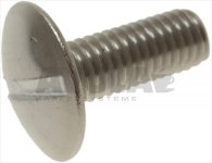 BREIT-FLACHKOPFSCHRAUBE M6x10