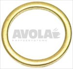 MESSINGSCHEIBE FLACH ø 20x16x1,5 mm