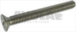 FLACHSENKKOPFSCHRAUBE M6x50