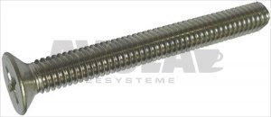 FLACHSENKKOPFSCHRAUBE M6x50