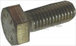 SCHRAUBE INOX T.E.M8x20 UNI5739 DIN24017