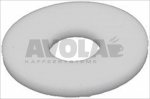 SCHEIBE AUS TEFLON ø 21x8x1,5 mm