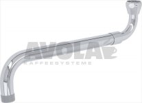 AUSDEHNBARER AUSLAUF ø 1/2  280/480 mm