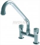 ZWEILOCHHAHN FÜR WASCHBECKEN ø 3/4