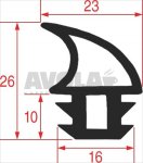 DICHTUNG FÜR BACKOFENTÜR 775x660 mm