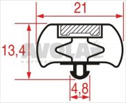 STECKDICHTUNG 605x425 mm
