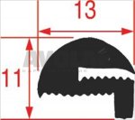 DICHTUNG FÜR TÜRGLAS OFEN 7000 mm