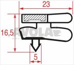 Steckdichtung 1720x750 mm