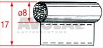 DICHTUNG 8xh17 mm