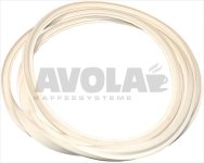 GUARNIZIONE SILICONE BIANCA 1100 mm