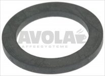 FLACHDICHTUNG EPDM ø 17x24x2 mm