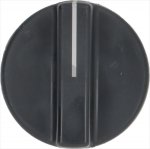DREHKNOPF FÜR UMSCHALTER SCHWARZ ø 45 mm