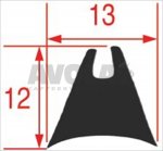 DICHTUNG FÜR OFENGLAS 3100 mm