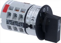 STELLUNGSWÄHLER 3-PHASIG 12A 600V