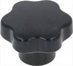 DREHKNOPF SCHWARZ ø 40 mm GEWINDE M6