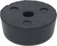 GUMMIFUß FÜR HACKMASCHINE MITTELGROß