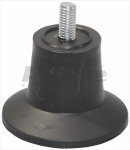 FUß MIT ZAPFEN M5 MIT SAUGNAPF