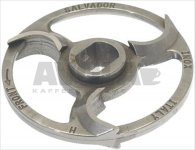 MESSER FÜR FLEISCHWOLF UNGER RING MOD.22