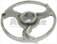 MESSER FÜR FLEISCHWOLF UNGER RING MOD.32