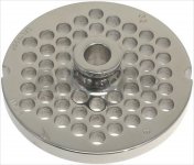 LOCHSCHEIBE EDELSTAHL MOD.32/8 SELBSTSCH