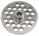 LOCHSCHEIBE EDELSTAHL MOD.32/12 SELBSTSC
