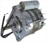 MOTOR 125/50 1/3HP 230V 50Hz