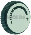 DREHKNOPF SCHWARZ GETRIEBEREGLER ø 30 mm