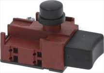 SCHALTER 2-POLIG SCHWARZ 6A 250V