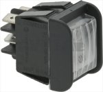 Schalter 2 polig weiß 16A 250V