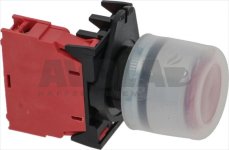 STOPP-DRUCKKNOPF ROT NC 16A 600V