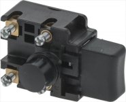SCHALTER 2-POLIG SCHWARZ 8A 250V