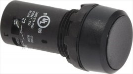 STARTTASTE SCHWARZ 5A 300V ABB