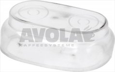 SCHUTZKAPPE FÜR DRUCKKNOPF OVAL