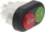 TASTATUR 2 TASTEN I-STOP GRÜN-ROT